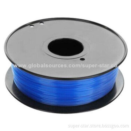Blue 1.75mm or 3mm Premium Quality 3D Printer PLA Filament on Spool with RoHS Mark